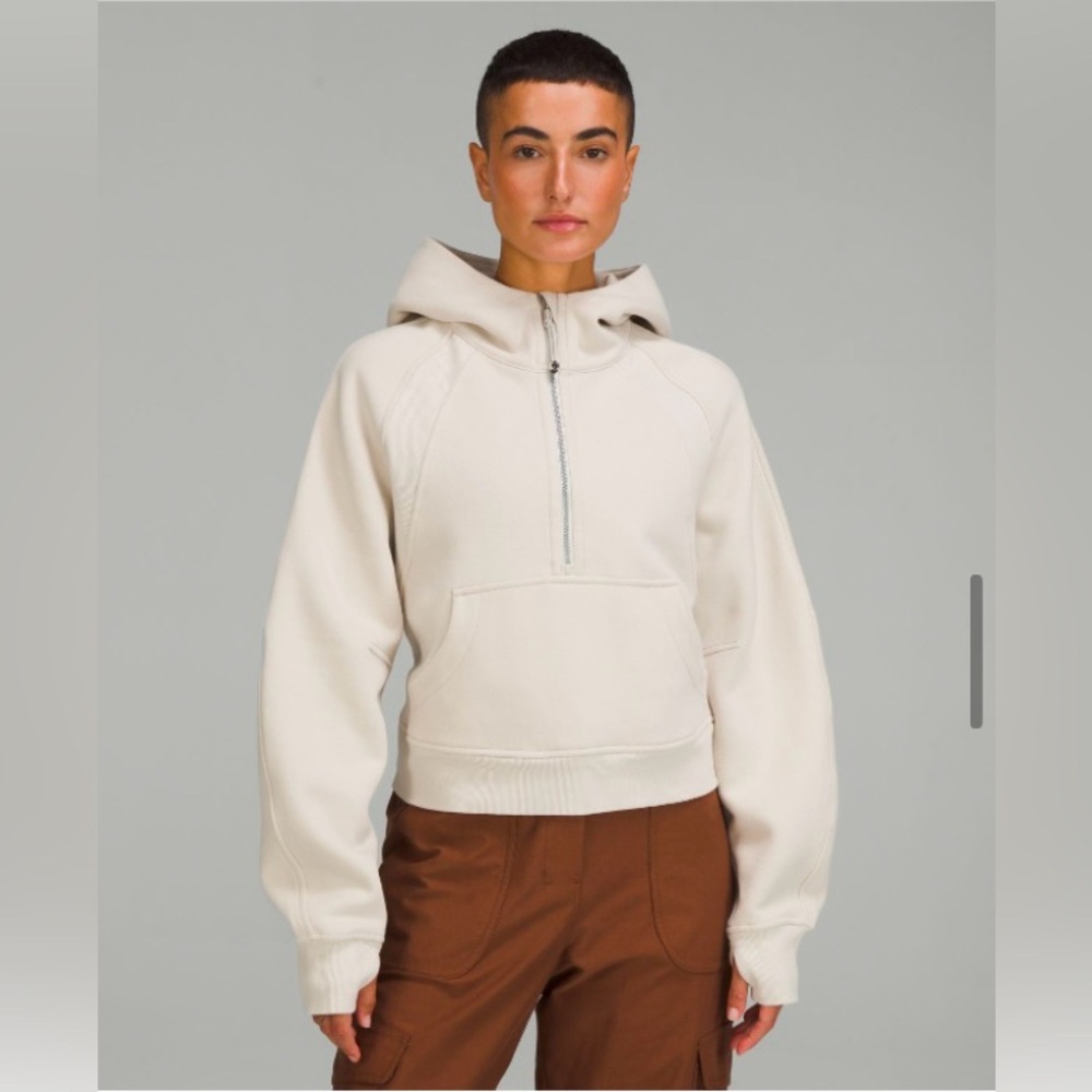 lululemon scuba oversized half zip hoodie